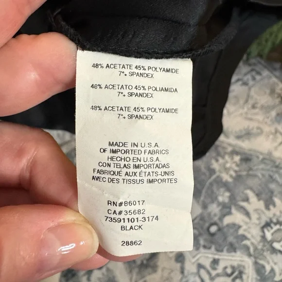 Bebe Vintage Black Satin Pencil Skirt Dress - Picture 6 of 11